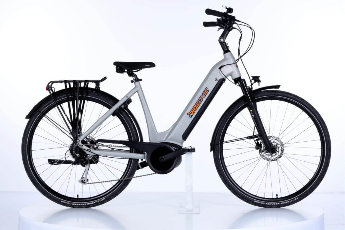 Rideonic Trekking 1.0 500Wh US50 cm '23 ezüst elektromos kerékpár