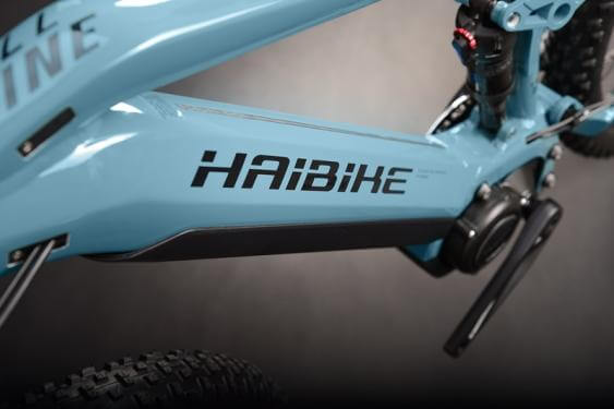 Bicicleta electrica Haibike FullNine 5 48 cm '21 albastru/galben