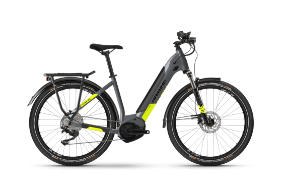 Bicicleta electrica Haibike Trekking 6 US54 cm '21 gri/neon