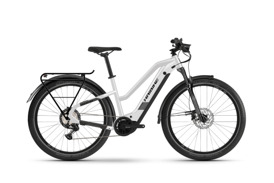 Bicicleta electrica Haibike Trekking 8 TR44 cm '21 alba