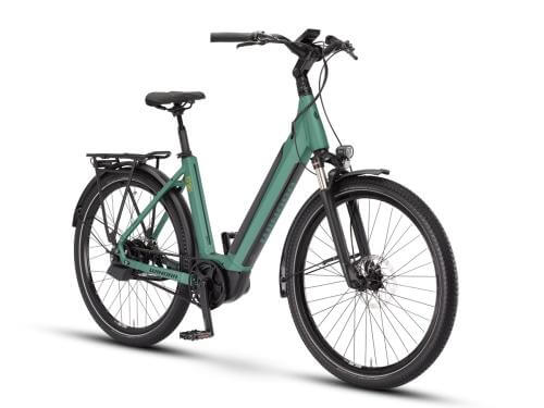 Winora Sinus R380auto US46 cm '21 verde bicicleta electrica