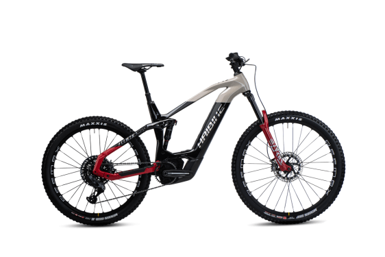 Bicicleta electrica Haibike AllMtn CF SE i750Wh 44 cm '22 negru/rosu