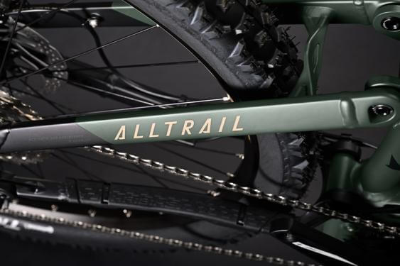 Haibike AllTrail 4 27.5" i630Wh 44 cm '22 verde bicicleta electrica