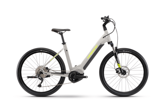 Bicicleta electrica Haibike Trekking 6 Cross i630Wh US46 cm '22 gri/neon