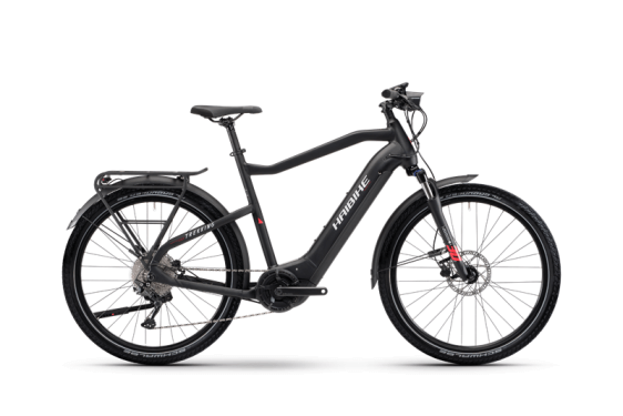 Bicicleta electrica Haibike Trekking 6 i630Wh HE64 cm '22 negru/rosu