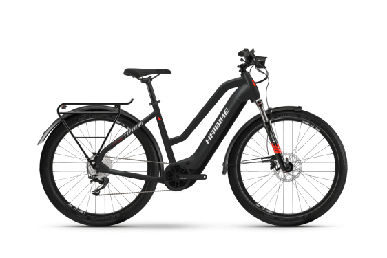 Bicicleta electrica Haibike Trekking 6 i630Wh TR56 cm '22 negru/rosu