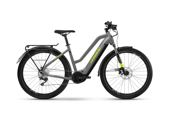 Bicicleta electrica Haibike Trekking 6 i630Wh TR48 cm '22 gri/neon