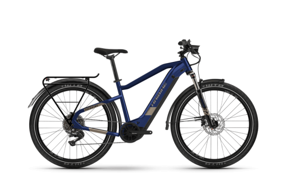 Bicicleta electrica Haibike Trekking 7 i630Wh HE56 cm '22 albastra
