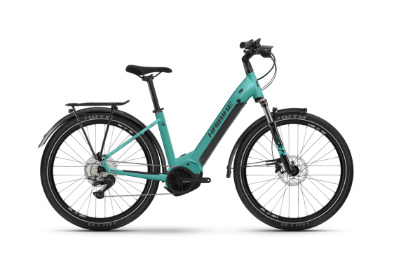 Bicicleta electrica Haibike Trekking 7 i630Wh US46 cm '22 verde