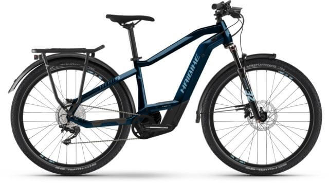 Bicicleta electrica Haibike Trekking 8 i750Wh HE50 cm '22 albastra