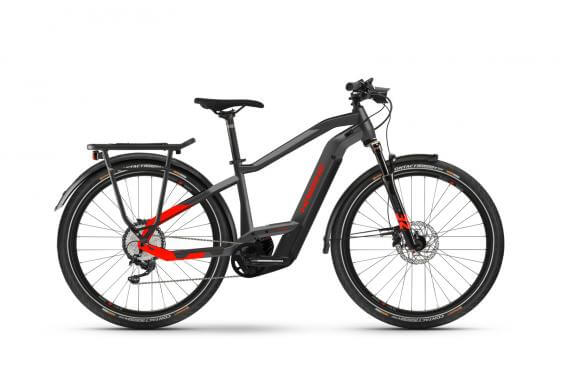 Bicicleta electrica Haibike Trekking 9 i625Wh HE58 cm '22 negru/rosu
