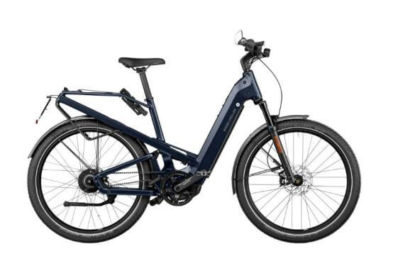 Bicicleta electrica RM Homage GT vario HS 54 cm '22 albastra (Extra: Nyon, 1250Wh, kit confort, dropper)