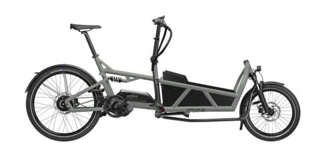 Bicicleta electrica RM Load 60 vario HS '22 gri (1000Wh, Intuvia, cu geanta de blocare)
