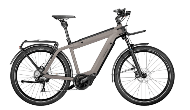 Bicicletă electrică RM Supercharger GT vario HS HE53 cm '23 gri (1250Wh, Nyon, cu geantă de blocare)