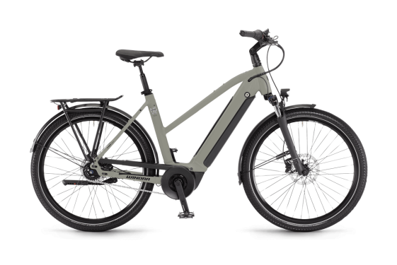 Bicicleta electrica Winora Sinus N5 Eco i500Wh TR52cm '22 gri