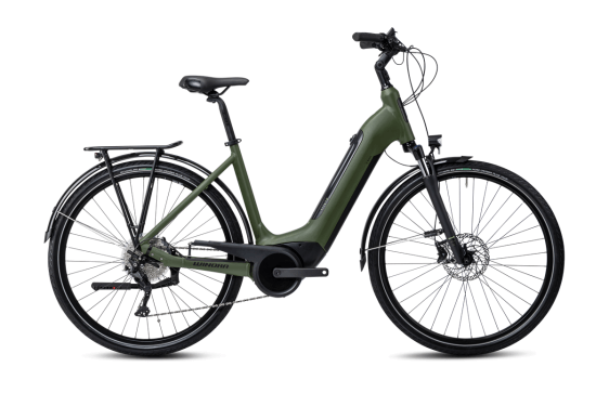 Bicicleta electrica Winora Tria 10 i500Wh US46cm '22 verde