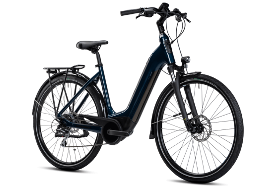 Bicicleta electrica Winora Tria 8 i400Wh US46cm '22 albastra
