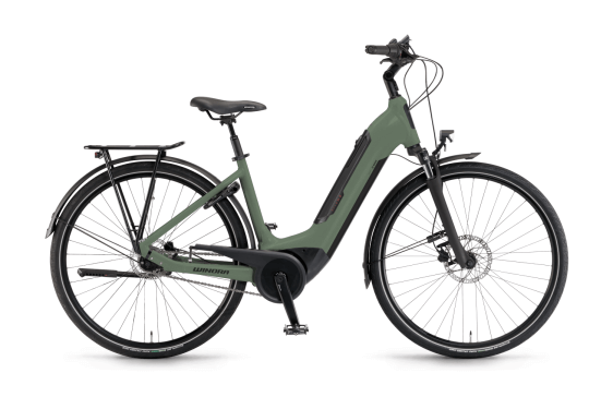 Bicicleta electrica Winora Tria N8 i500Wh US46cm '22 verde