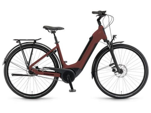Bicicleta electrica Winora Tria N8f eco i400Wh US56cm '22 burgundy