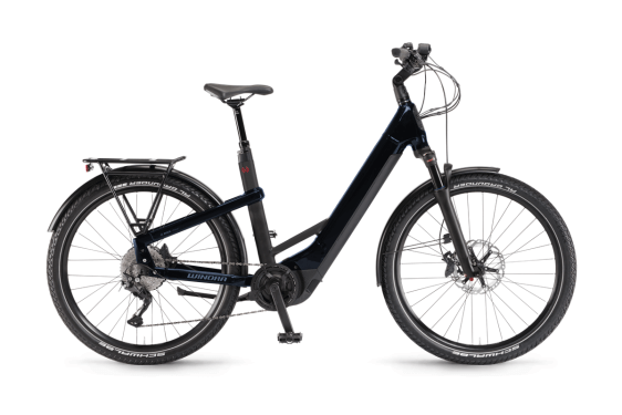 Bicicleta electrica Winora Yakun 10 i750Wh US45cm '22 albastra