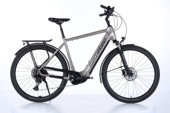 Bicicletă electrică Corratec E-Power Trekking 28 SE 3.0 CX7 12S HE50 cm '23 color nisip