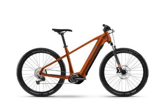 Bicicleta electrică Haibike ALLTRACK 6 27.5" 720Wh 40cm '23 portocaliu