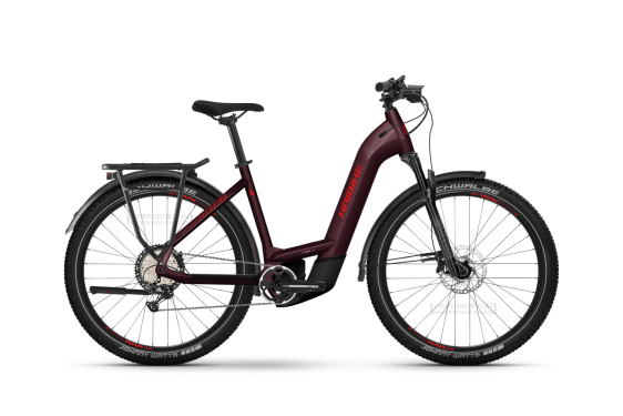 Bicicleta electrica Haibike TREKKING 11 750Wh US50cm '23 burgundy