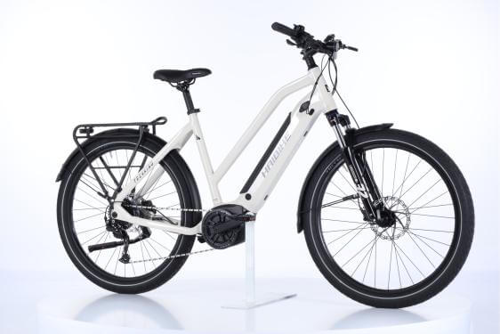 Haibike TREKKING 3 500Wh TR48cm '23 bicicletă electrică de culoare albă