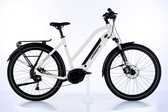 Haibike TREKKING 3 500Wh TR44cm '23 bicicletă electrică de culoare albă