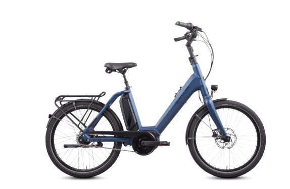 Bicicleta electrica HERCULES Futura Compact R8 24" KO47 cm '25 albastra