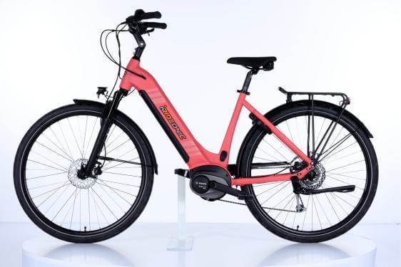 Bicicleta electrică Rideonic Trekking 1.0 500Wh US50 cm '23 roz