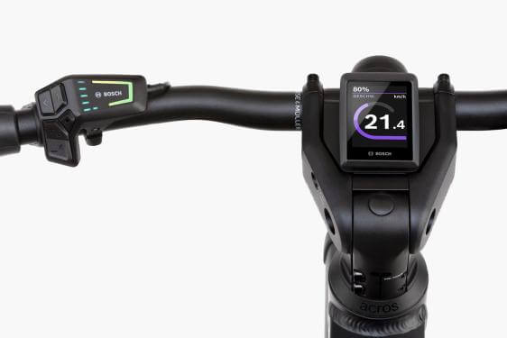 Bicicletă electrică RM Charger4 GT vario HS HE56 cm '23 neagră (750Wh, Kiox300, cu geantă de blocare)