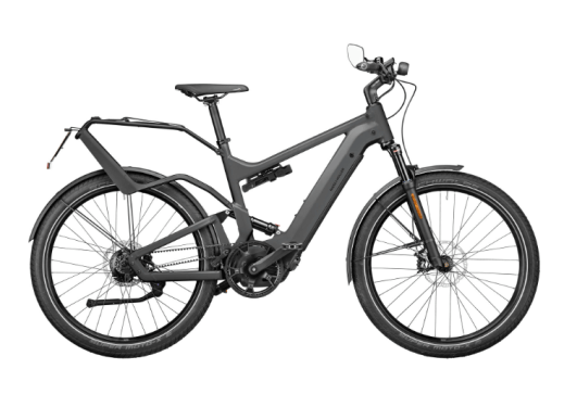 Bicicleta electrica RM Delite GT vario HS HE47 cm '23 gri (625Wh, Kiox, Rack)