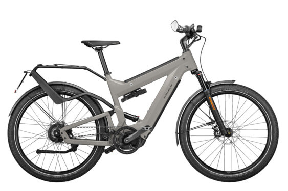 Bicicleta electrica RM Superdelite GT vario HS HE51 cm '23 argintie (1125Wh, Kiox, Rack)