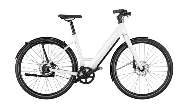 Bicicletă electrică RM UBN Six silent TR51 cm '23 albă (430Wh, ControlHub)