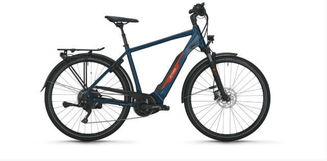 Bicicleta electrica Victoria TRESALO 6 eTrekking 8.8 HE52 cm '23 albastra