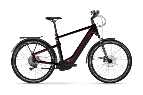 Bicicleta electrica Winora Yakun X10E 625Wh HE50cm '23 burgundy