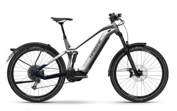 Bicicleta electrica Haibike Adventr 9 720Wh 50cm '24 argintie