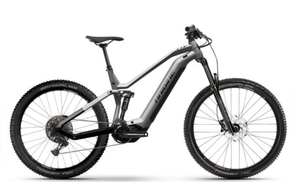 Bicicleta electrica Haibike Alltrail 7 720Wh 47cm '24 argintie