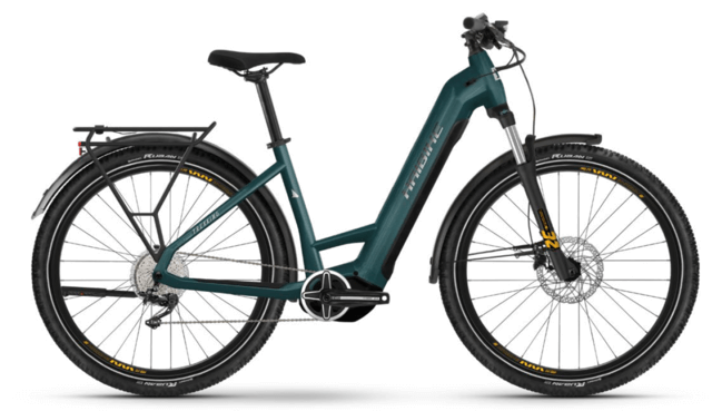 Bicicleta electrica Haibike Trekking 4 720Wh US50 '24 verde