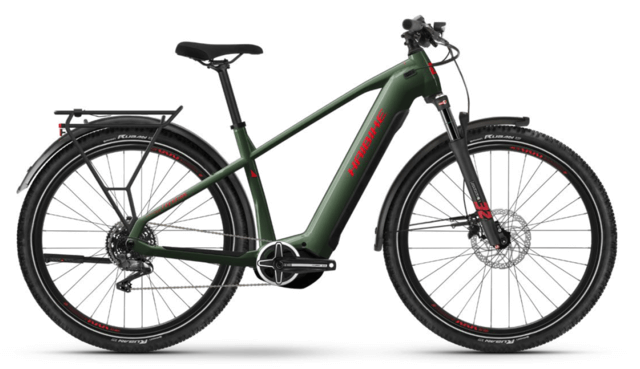 Bicicleta electrica Haibike Trekking 5 720Wh HE40 '24 verde