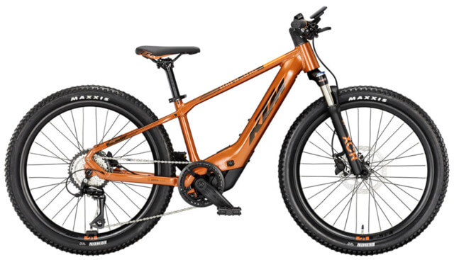 Bicicleta electrica KTM MACINA MINI ME SX 26" 35cm '24 portocaliu