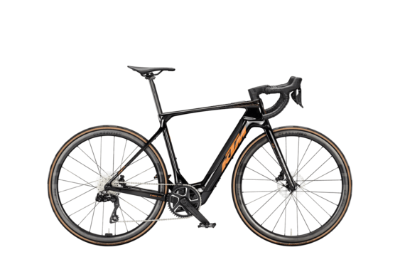 Bicicleta electrica KTM MACINA REVELATOR SX Prime 55cm '24 neagra