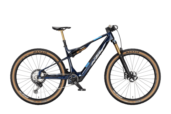 Bicicleta electrica KTM MACINA SCARP SX PRIME 43cm '24 albastra