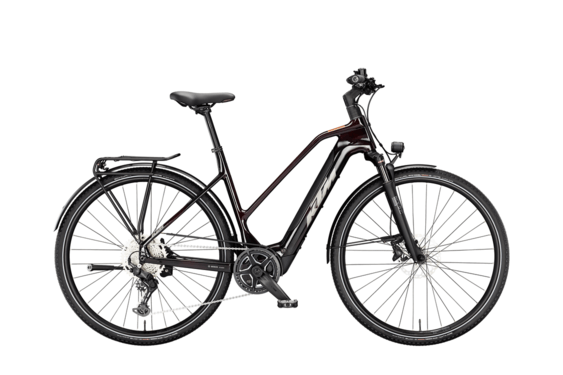 Bicicleta electrica KTM MACINA SPORT SX ELITE DA51cm '24 burgundy