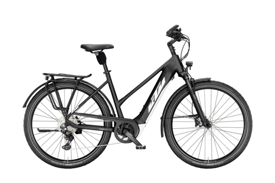 Bicicleta electrica KTM MACINA TOUR CX625 LTD64 DA46cm '24 neagra