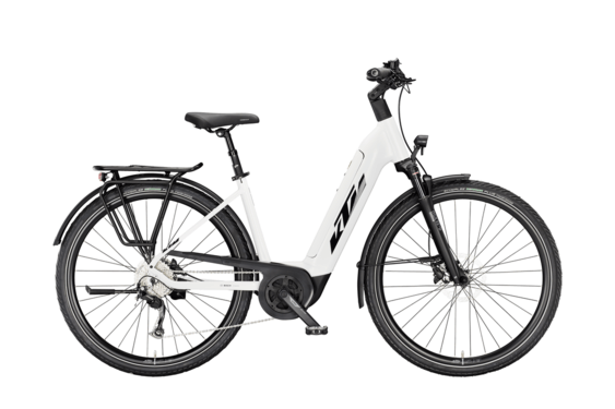 Bicicleta electrica KTM MACINA TOUR P500 LTD64 US46cm '24 alba