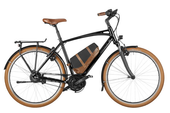 Bicicleta electrica RM Cruiser2 vario HE56 cm '24 neagra (725Wh, Kiox 300, cu geanta de blocare)