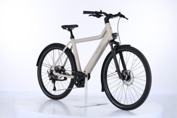 Bicicleta electrica RM Culture touring HE56 cm '24 bej (400Wh, telecomanda LED)