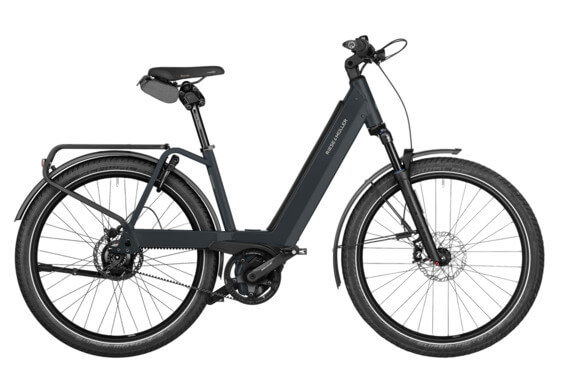 Bicicleta electrica RM Nevo4 GT rohloff US56 cm '24 gri (750Wh, Kiox 300, cu geanta de blocare, Comfort Kit, ABS, portbagaj fata)